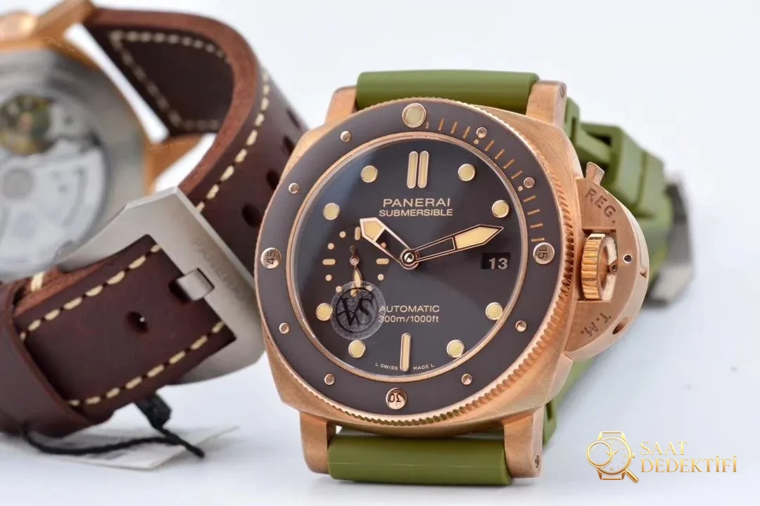Bronza yeni bir üye: VS Factory Panerai 968 saat incelemesi - Tepe Koruması ve Ayar Fonksiyonu