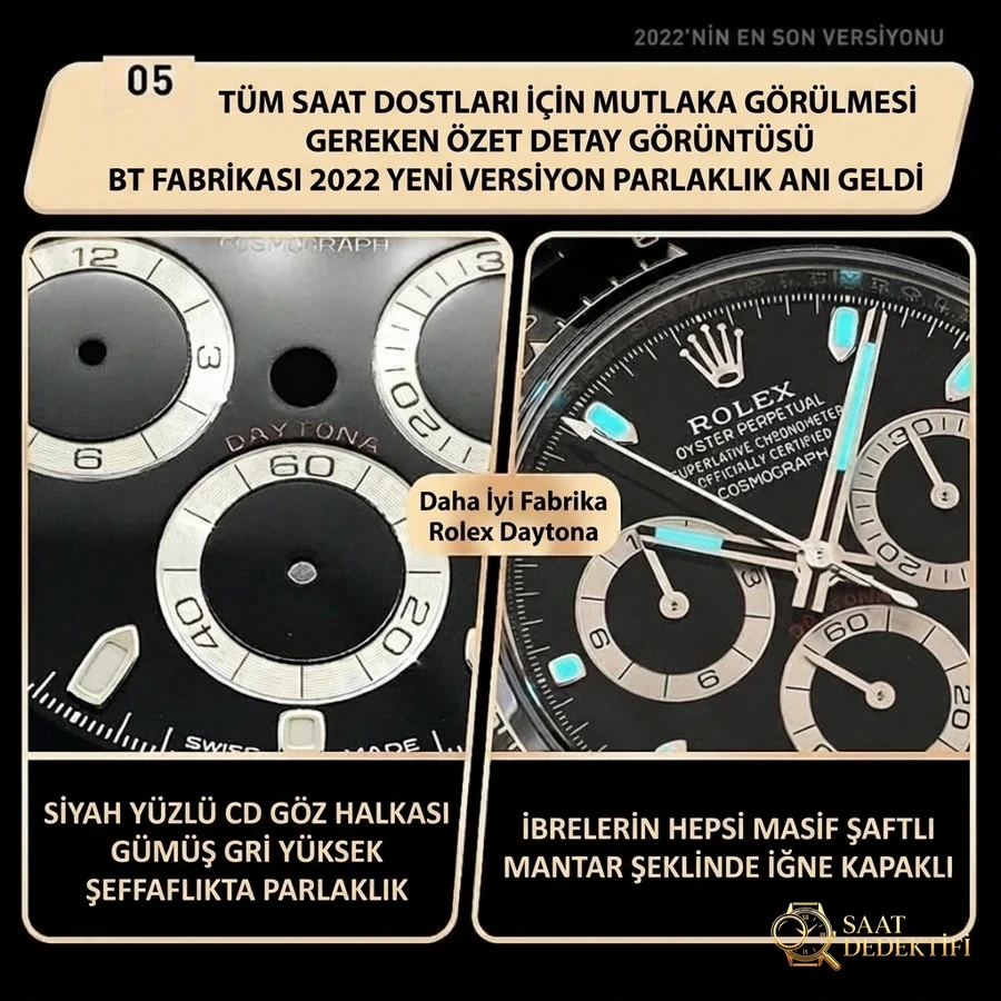 BT Factory 2022 yeni versiyonun parlak anı geldi, tüm saat severlerin mutlaka görmesi gereken öne çıkan detay fotoğrafları - Bilezik, Toka ve Klips Mekanizması