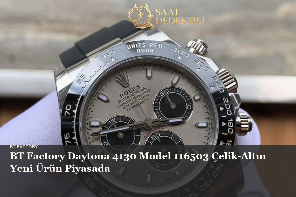 Rolex Daytona BT Factory İncelemesi - Ön Görünüm ve Kasa Tasarımı