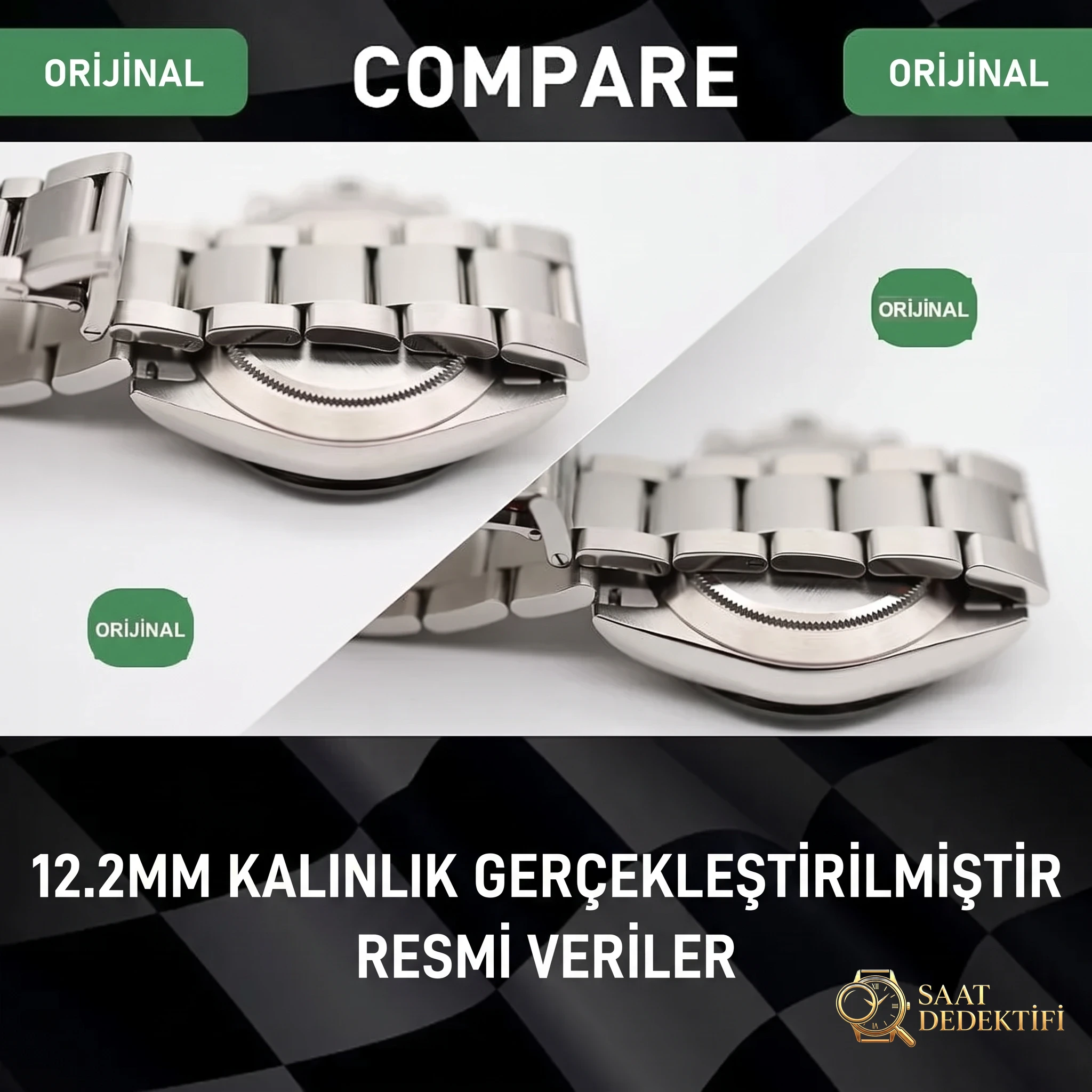 BT Factory Orijinal ile Karşılaştırma - Kasa Profili ve Kurma Kolu İncelemesi