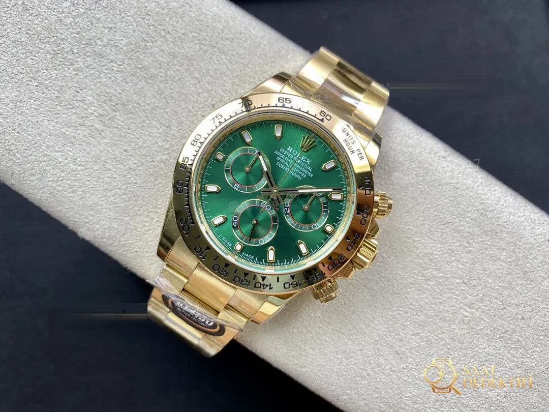 BT Factory Rolex Daytona 4130 mekanizma: gri kauçuk Daytona, beyaz altın Daytona, sarı altın Daytona nasıl seçilir? - Kadran Detayı ve Bezel İşçiliği