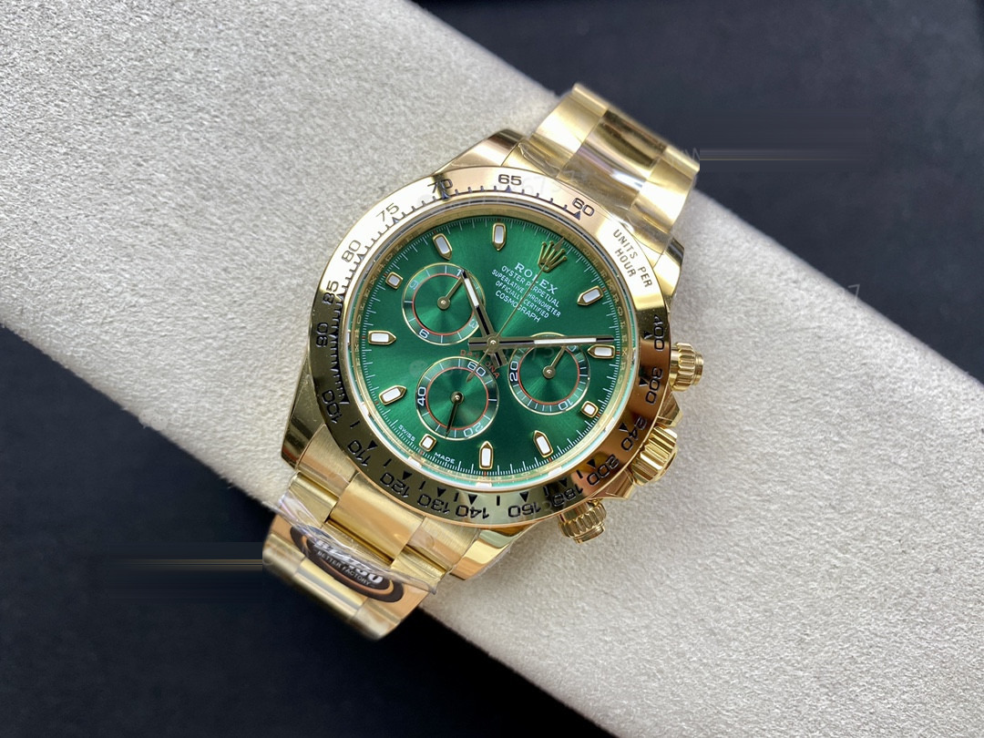 BT Factory Rolex yeşil altın Daytona'nın 4130 mekanizmasının kalitesi nasıl? — 2. fotoğraf