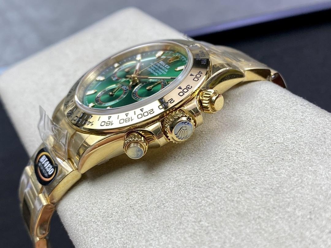 BT Factory Rolex yeşil altın Daytona'nın 4130 mekanizmasının kalitesi nasıl? — 7. fotoğraf