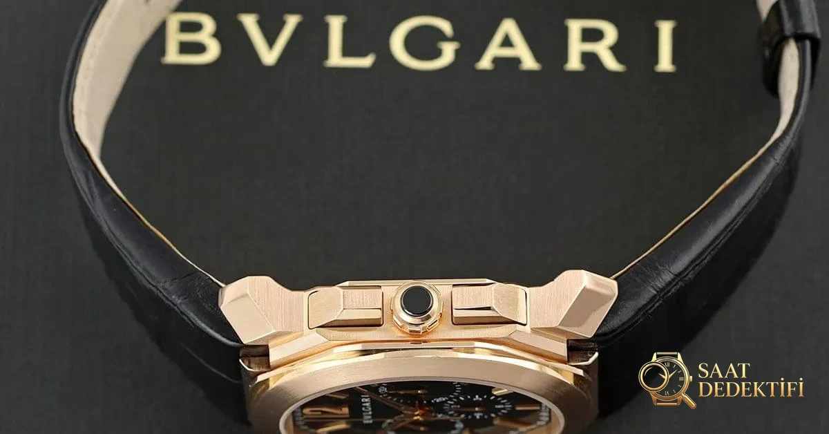 Bulgari Octo Velocissimo Kronograf 41mm İtme Butonları ve Kurma Kolu
