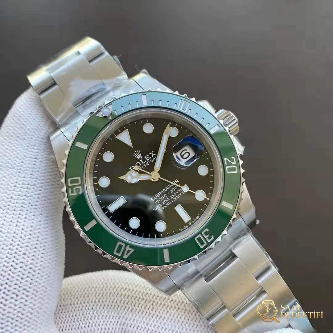 Büyük haber! VS Factory 41 mm Submariner replikalarını yeni yayınladı - Kadran Detayı ve Bezel İşçiliği