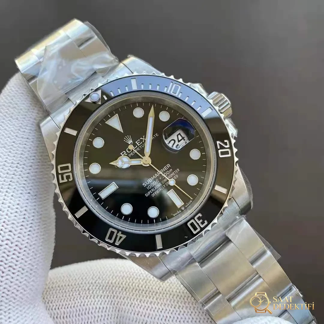 Büyük haber! VS Factory 41 mm Submariner replikalarını yeni yayınladı - Yan Profil ve Kordon Bağlantısı