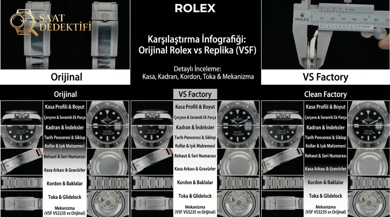 Große Übereinstimmung: VS Factory vs. Clean Factory Rolex Daytona 126500LN (Was ist besser?) – Makro-Zifferblatt und Index-Verarbeitung