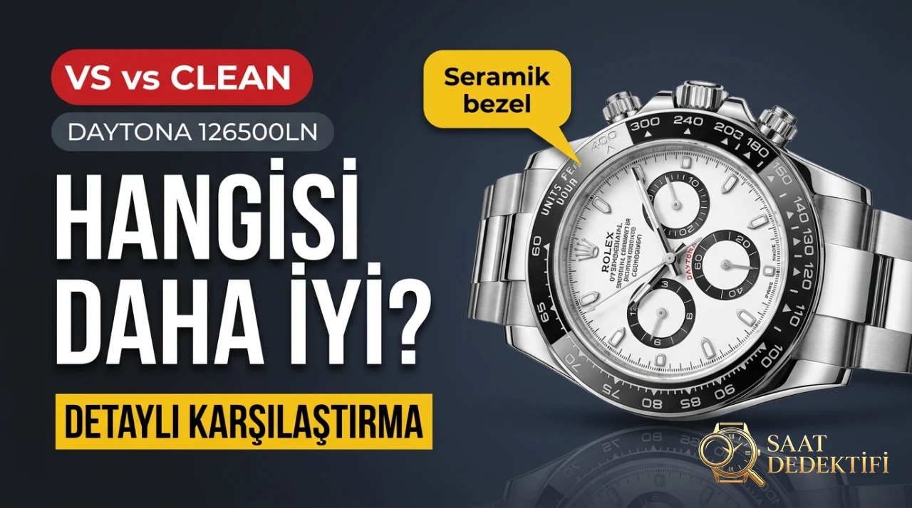 Großes Spiel: VS Factory vs. Clean Factory Rolex Daytona 126500LN (Was ist besser?)