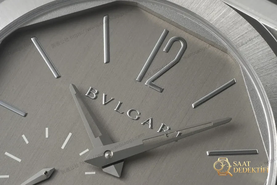 BV Factory Bulgari Octo Finissimo serisi (gri kadran) ultra ince kol saati incelemesi - Kasa Profili ve Kurma Kolu İncelemesi