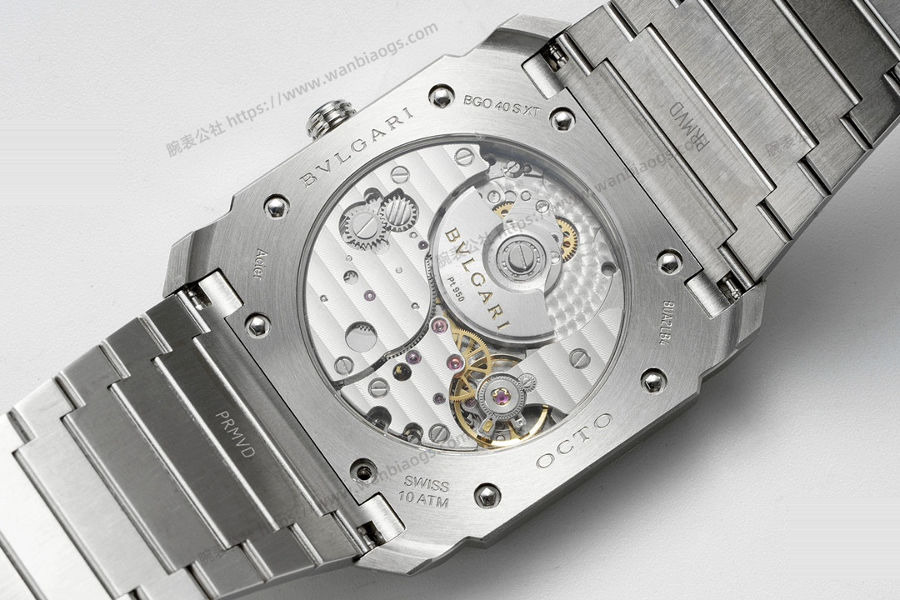BV Factory Bulgari Octo Finissimo serisi (gri kadran) ultra ince kol saati incelemesi — 7. fotoğraf