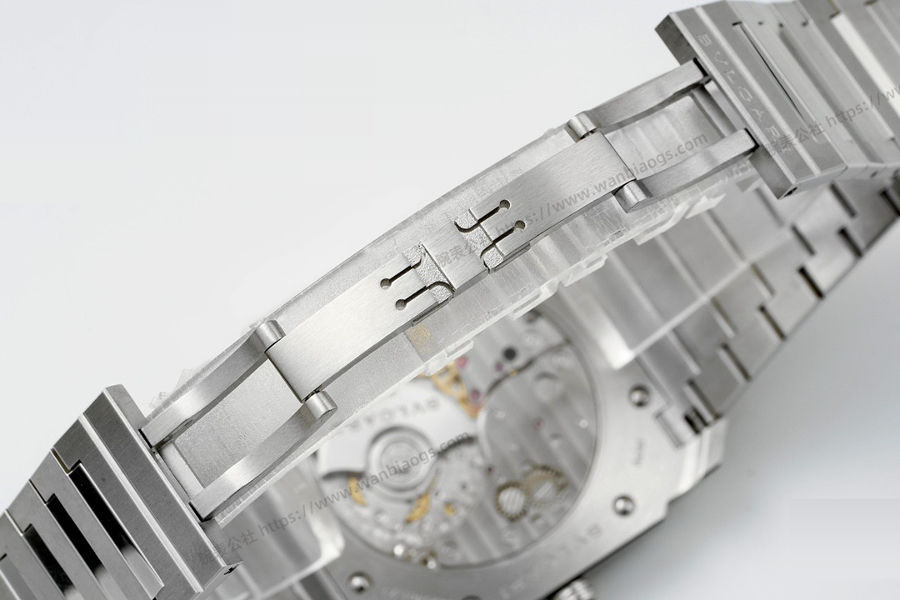 BV Factory Bulgari Octo Finissimo serisi (gri kadran) ultra ince kol saati incelemesi — 9. fotoğraf