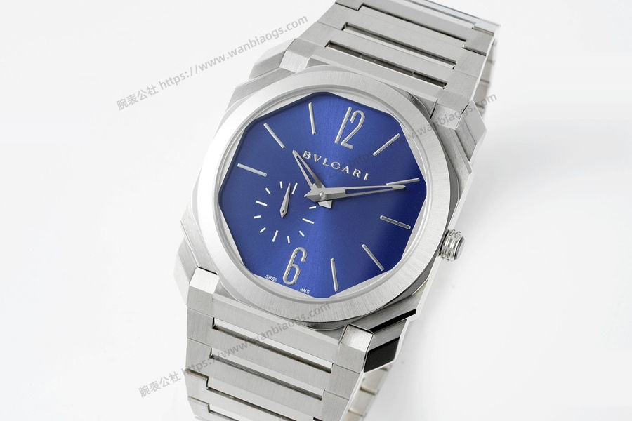 BV Factory Bulgari Octo Finissimo serisi (mavi kadran) ultra ince saat incelemesi — 2. fotoğraf