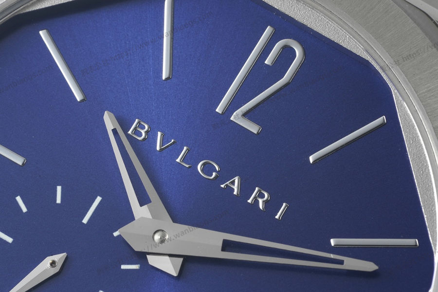 BV Factory Bulgari Octo Finissimo serisi (mavi kadran) ultra ince saat incelemesi — 3. fotoğraf