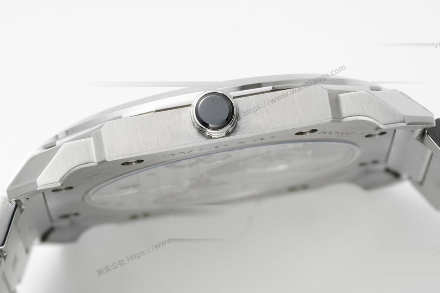 BV Factory Bulgari Octo Finissimo serisi (mavi kadran) ultra ince saat incelemesi — 5. fotoğraf