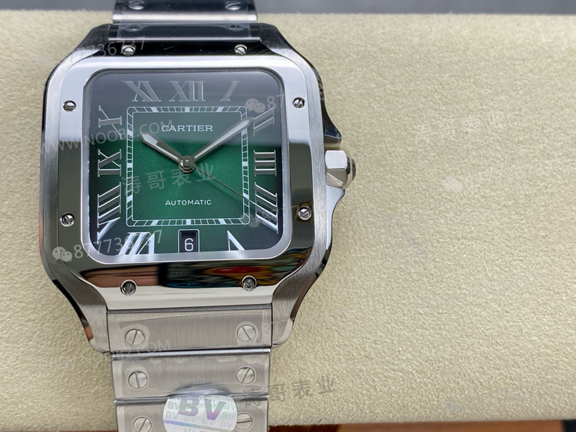 BV Factory Cartier Santos erkek saati almaya değer mi? — 1. fotoğraf