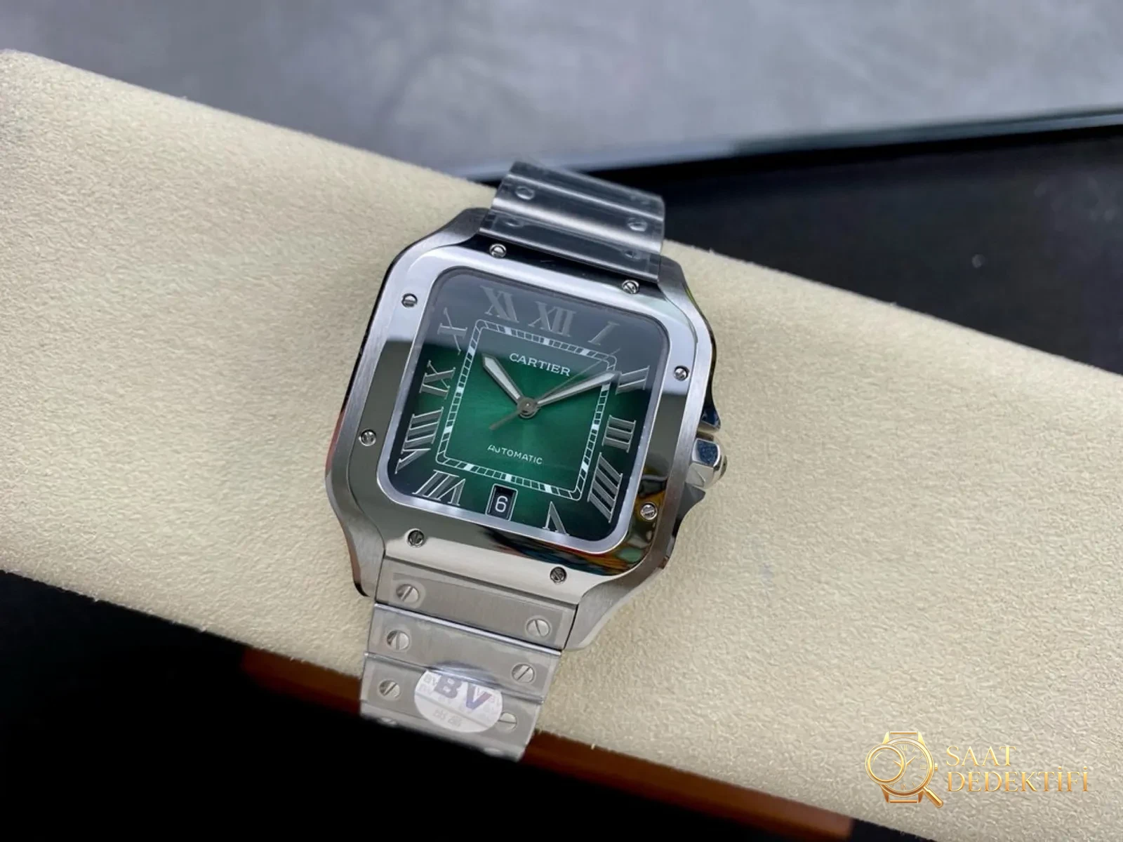 BV Factory Cartier Santos erkek saati almaya değer mi? - Bilezik, Toka ve Klips Mekanizması