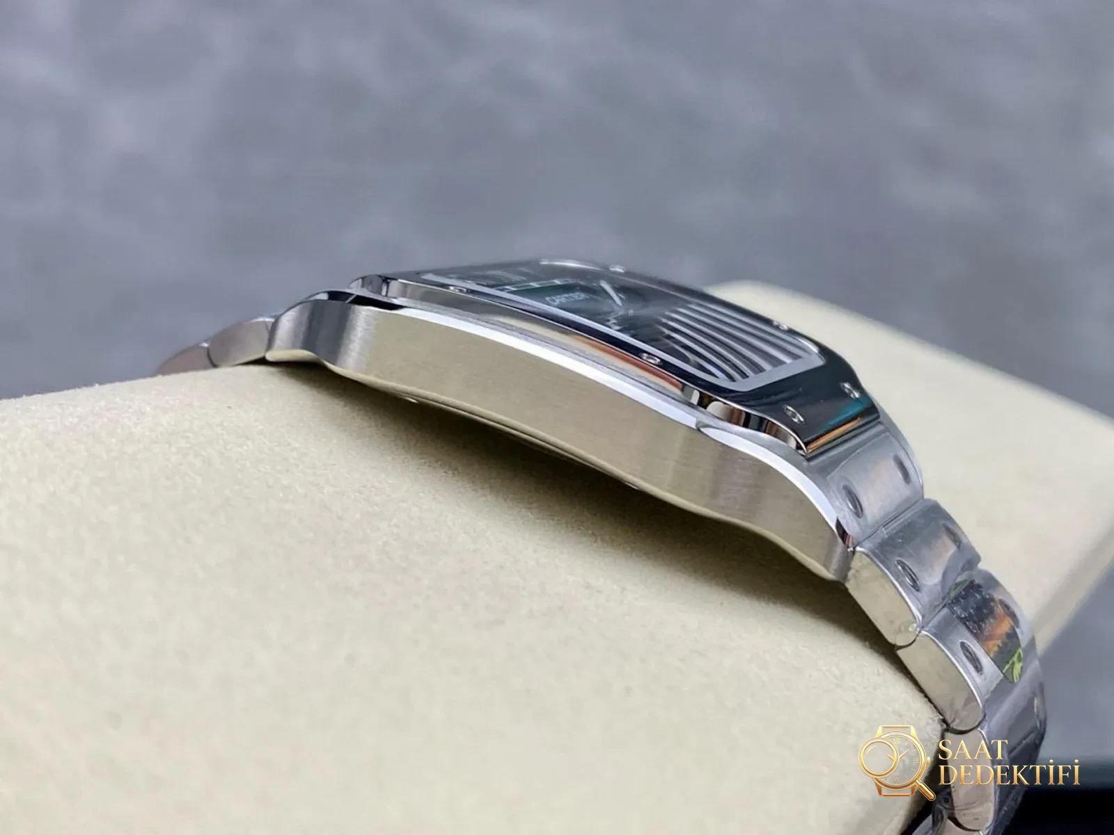 BV Factory Cartier Santos erkek saati almaya değer mi? - Makro Kadran ve İndeks İşçiliği