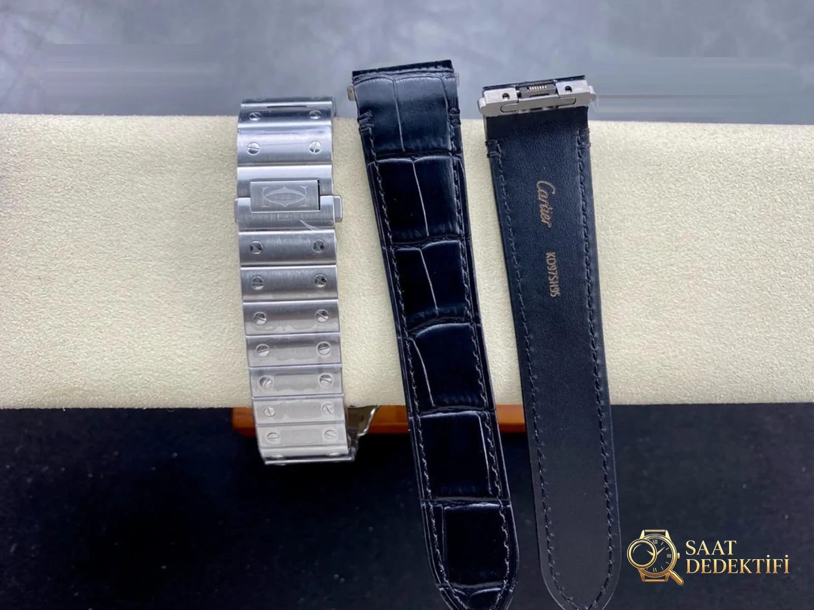 BV Factory Cartier Santos erkek saati almaya değer mi? - Fosfor ve Super-LumiNova Gece Görünümü