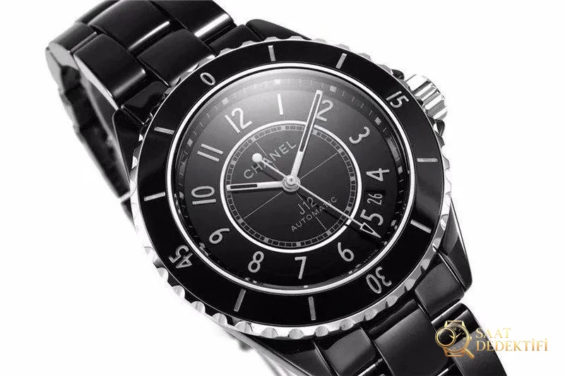 BV Factory Chanel J12 serisi saat incelemesi - Kasa Profili ve Kurma Kolu İncelemesi