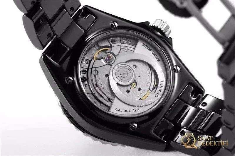 BV Factory Chanel J12 serisi saat incelemesi - Klips Kilidi ve Lazer Damgalar