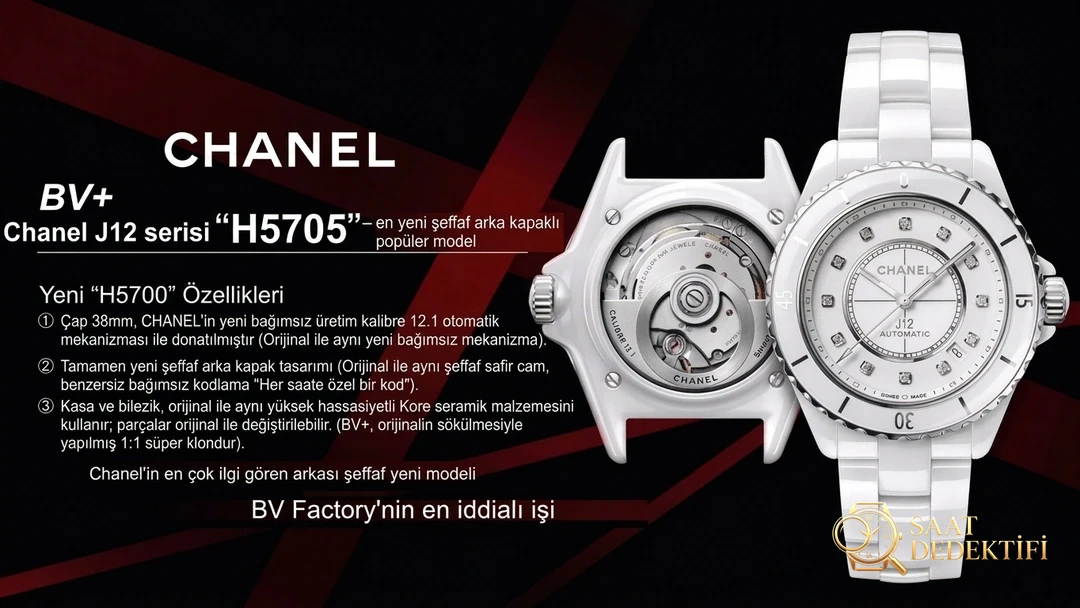 [BV+ ustalık işi]Yeni J12 kol saatinin 