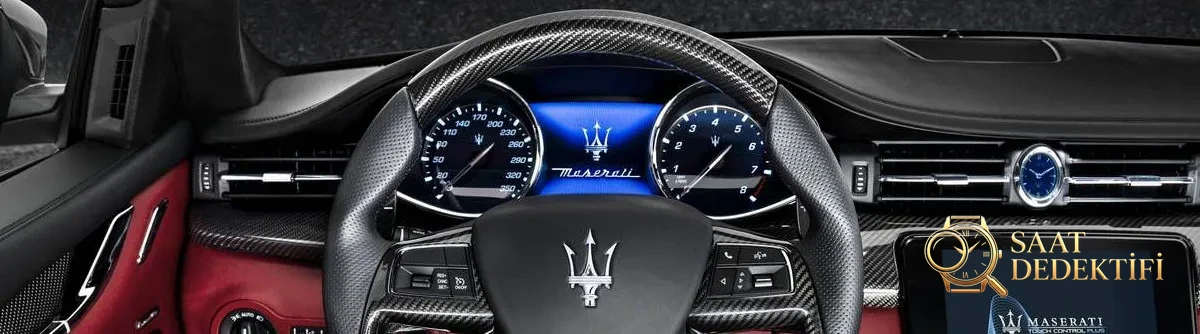 Maserati dashboard