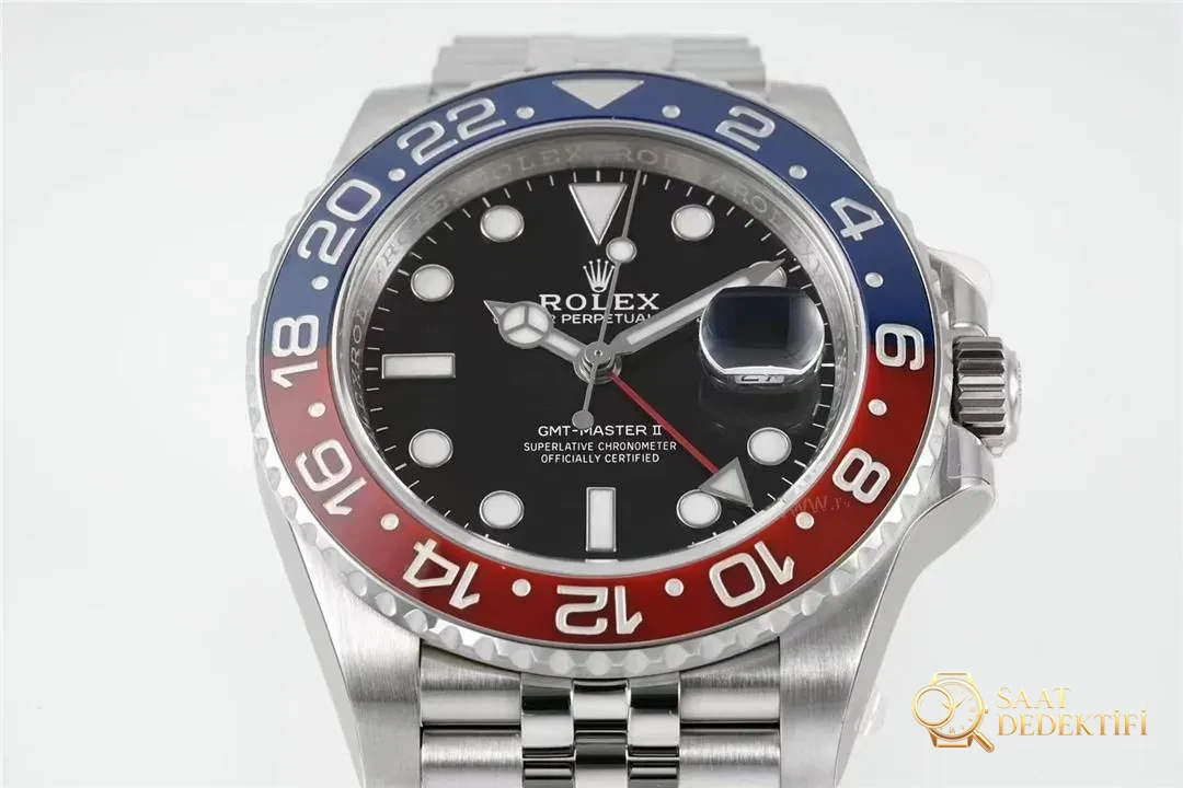 C+ (Cplus) Rolex GMT Cola bezel: yükseltilmiş 3285 mekanizması ile Clean arasında nasıl seçim yapılır? Yazının sonunda gerçek-replika karşılaştırması var - Kadran Detayı ve Bezel İşçiliği