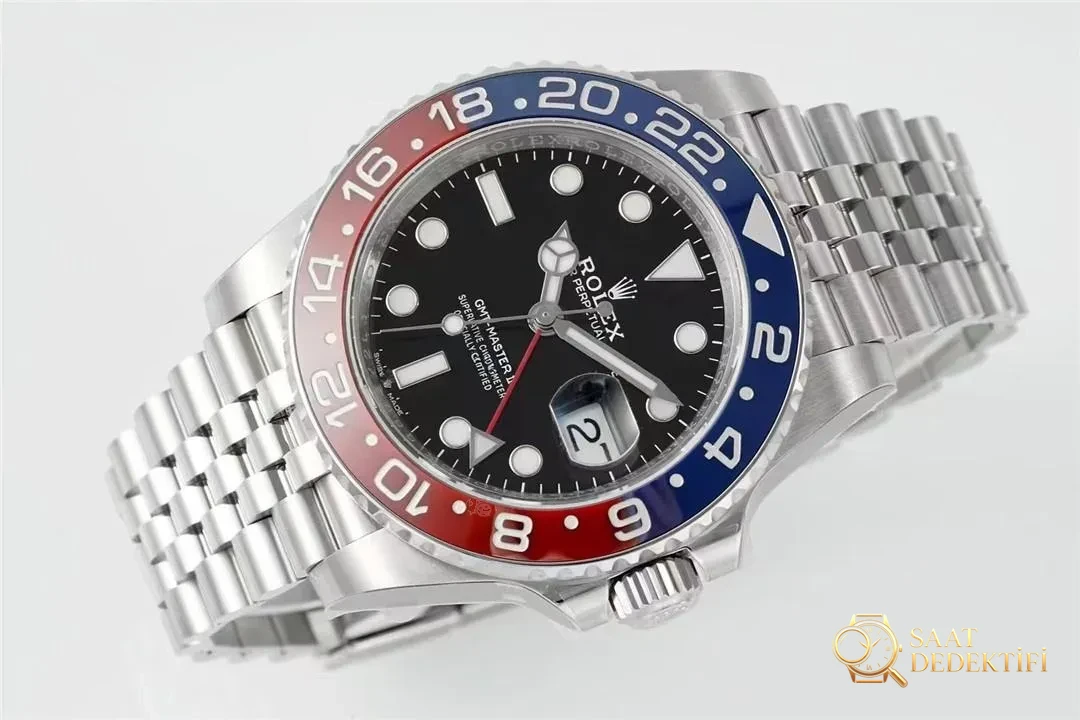 C+ (Cplus) Rolex GMT Cola bezel: yükseltilmiş 3285 mekanizması ile Clean arasında nasıl seçim yapılır? Yazının sonunda gerçek-replika karşılaştırması var - Kasa Profili ve Kurma Kolu İncelemesi
