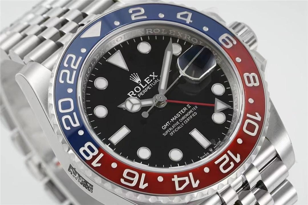 C+ (Cplus) Rolex GMT Cola bezel: yükseltilmiş 3285 mekanizması ile Clean arasında nasıl seçim yapılır? Yazının sonunda gerçek-replika karşılaştırması var — 5. fotoğraf