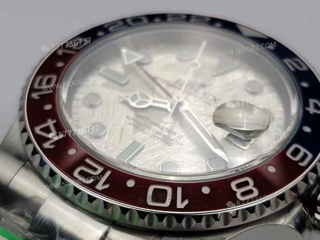 C+ fabrikası Rolex GMT kola bezelli göktaşı kadranlı 3285 mekanizmalı model: Fonksiyonlar birebir tutacak mı? — 11. fotoğraf