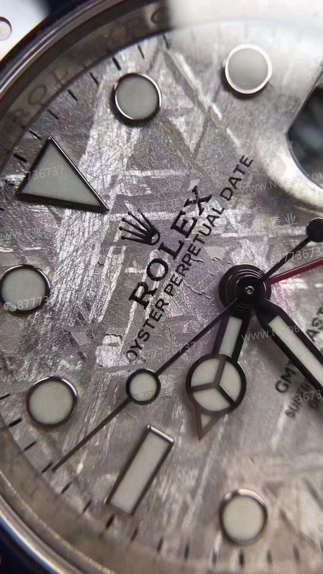 C+ fabrikası Rolex GMT kola bezelli göktaşı kadranlı 3285 mekanizmalı model: Fonksiyonlar birebir tutacak mı? — 13. fotoğraf