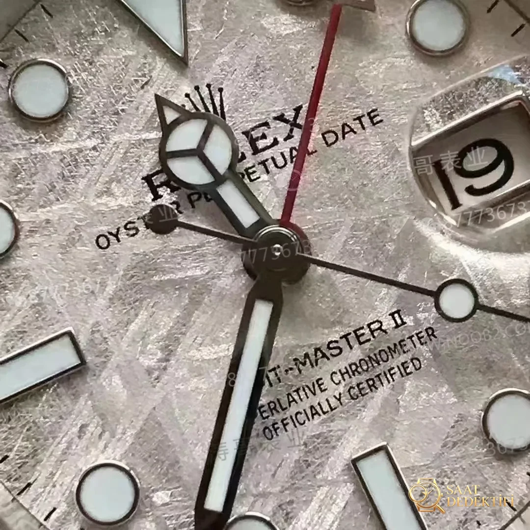 C+ fabrikası Rolex GMT kola bezelli göktaşı kadranlı 3285 mekanizmalı model: Fonksiyonlar birebir tutacak mı? - Tepe Koruması ve Ayar Fonksiyonu