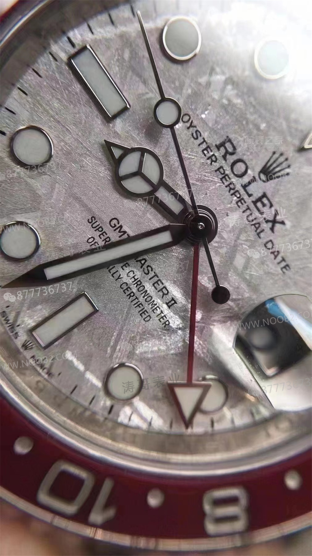 C+ fabrikası Rolex GMT kola bezelli göktaşı kadranlı 3285 mekanizmalı model: Fonksiyonlar birebir tutacak mı? — 15. fotoğraf
