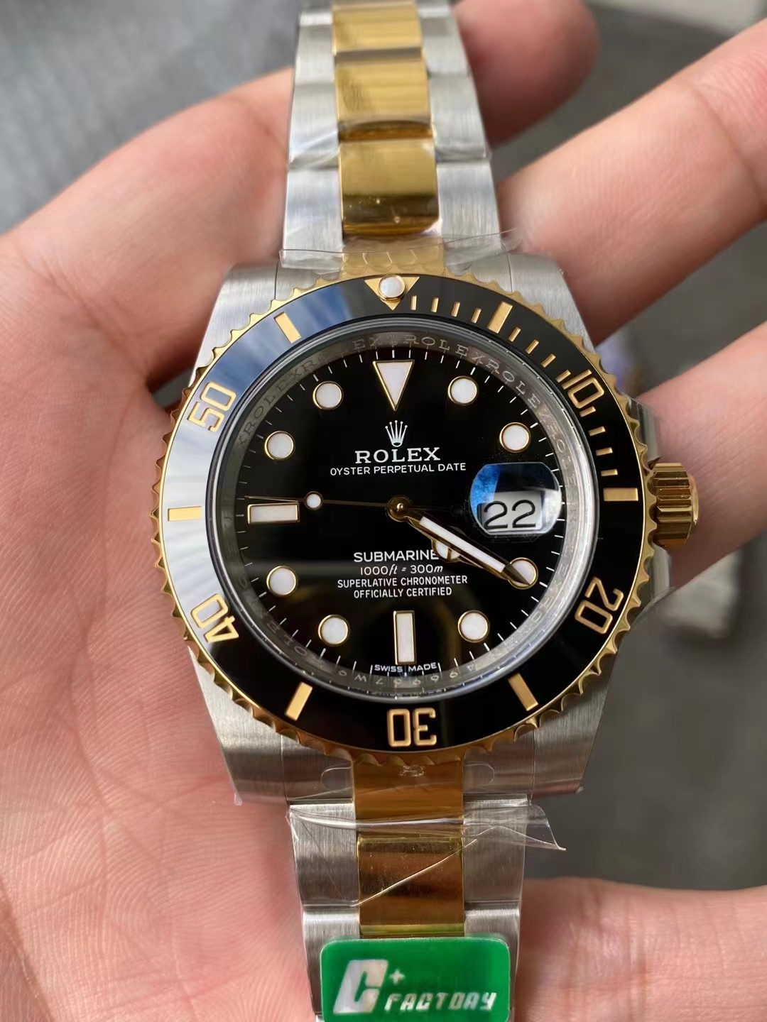 C+ Factory Two Tone Submariner Hakkında — 11. fotoğraf
