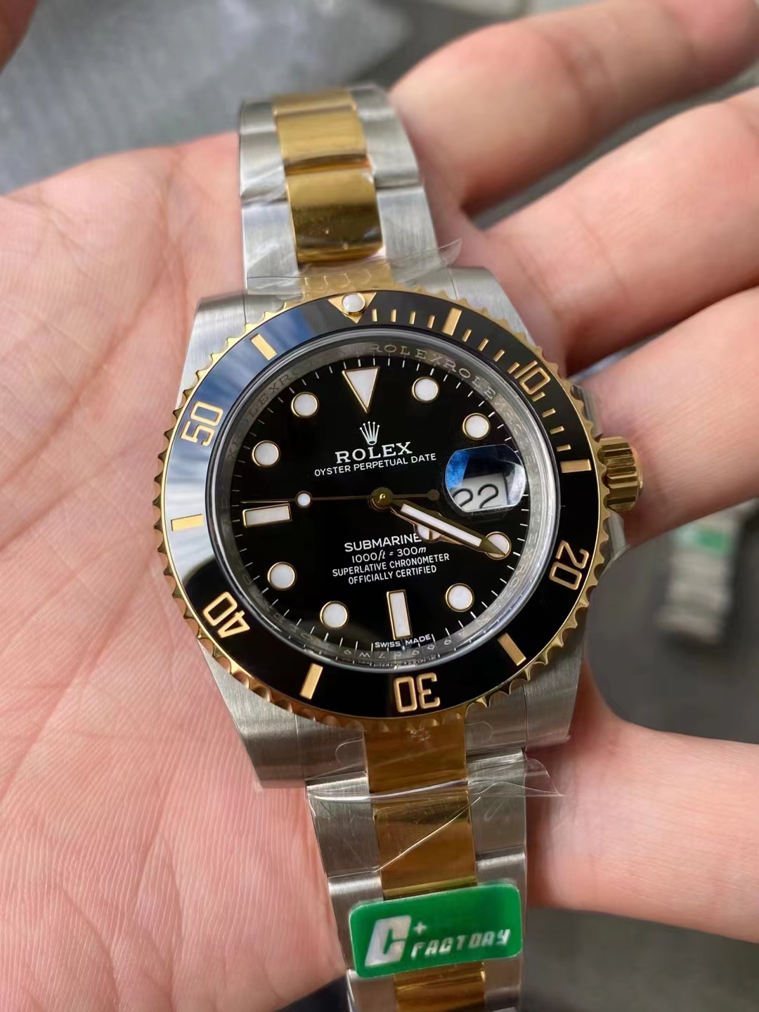 C+ Factory Two Tone Submariner Hakkında — 12. fotoğraf