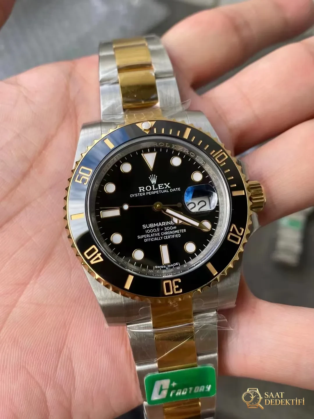 C+ Factory Two Tone Submariner Hakkında - Genel Açı ve Estetik Duruş