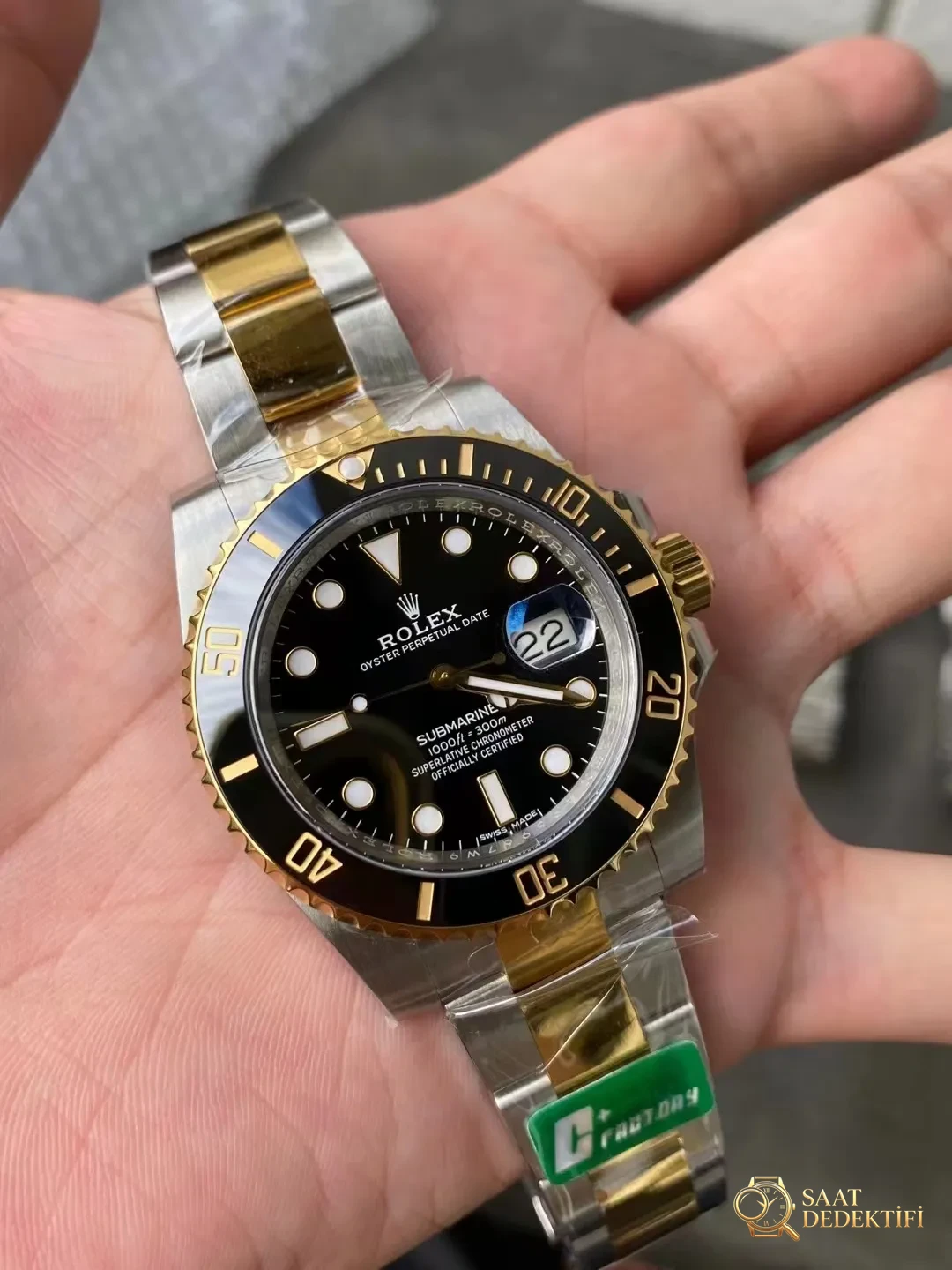 C+ Factory Two Tone Submariner Hakkında - Kasa Çeliği ve Polisaj Kalitesi