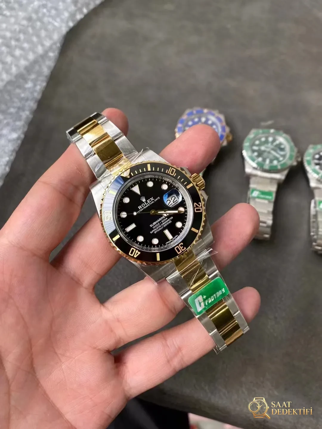C+ Factory Two Tone Submariner Hakkında - Tepe Koruması ve Ayar Fonksiyonu