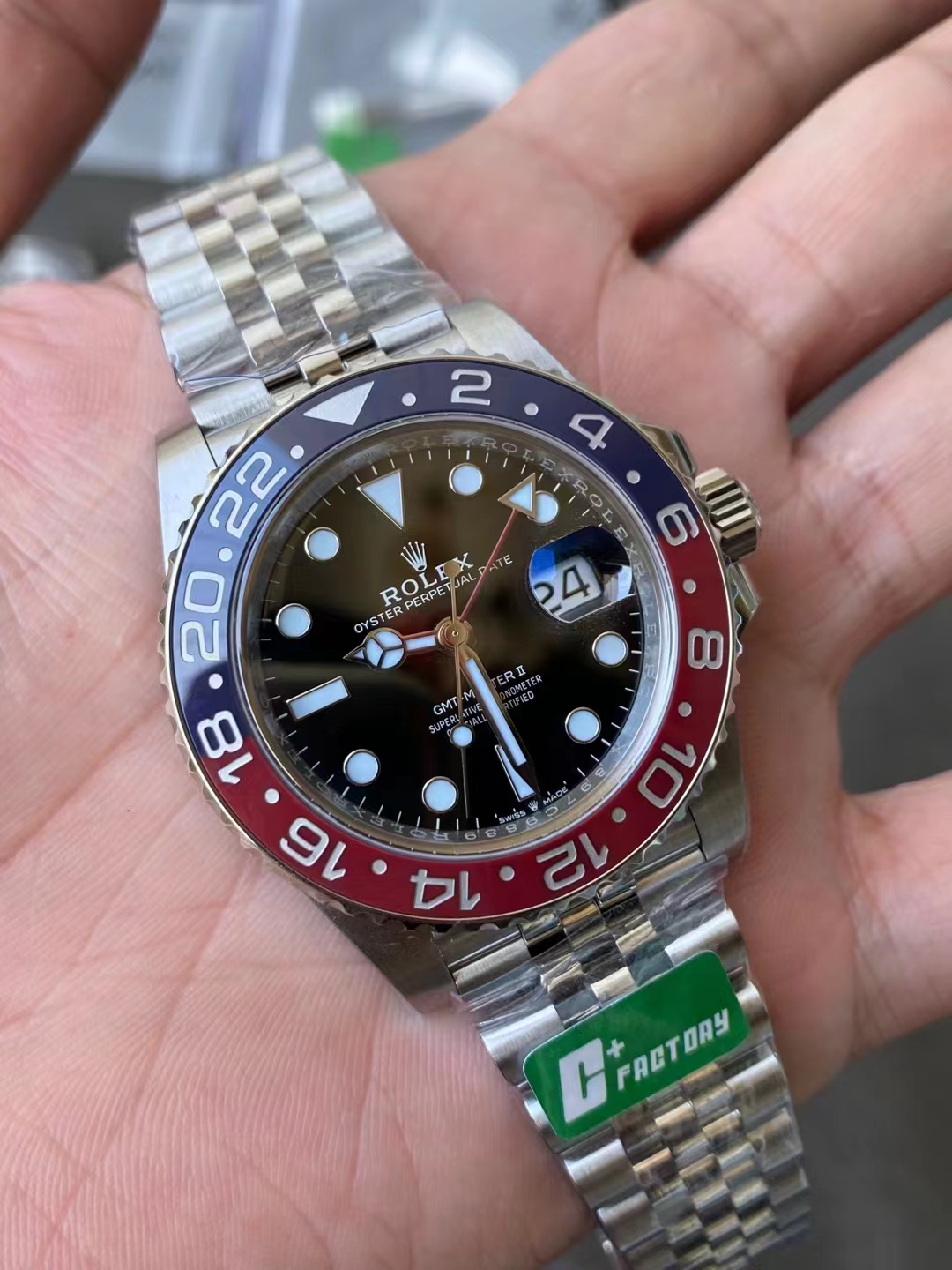 C+ Replika Rolex GMT-Master Pepsi