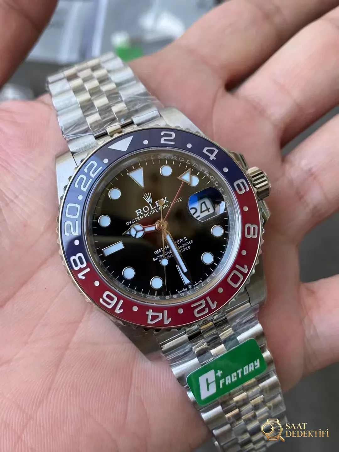 C+ Replika Rolex GMT-Master Pepsi