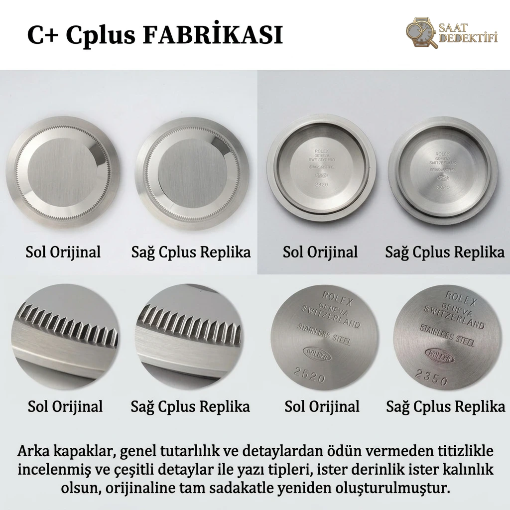 C+ Factory vs Orijinal Rolex GMT-Master II Pepsi 126710BLRO Karşılaştırması - Makro Laboratuvar ve Detay İncelemesi