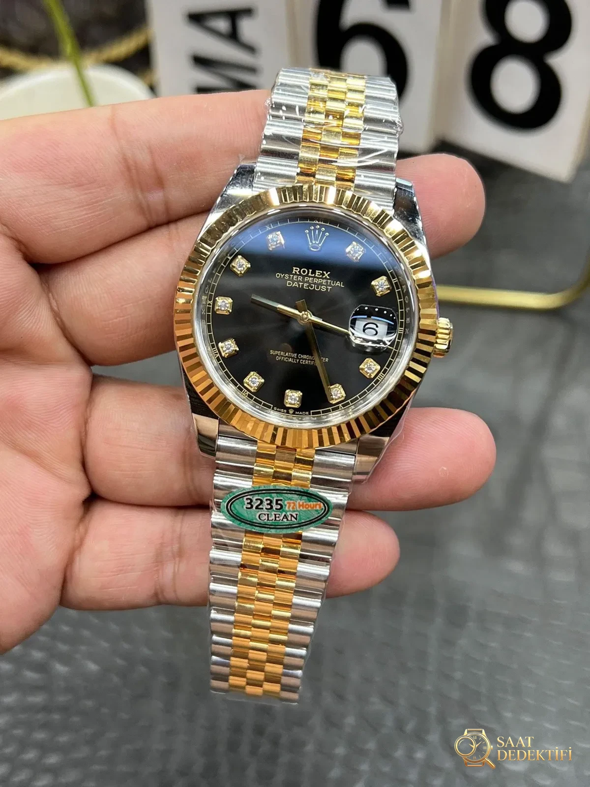 Rolex Datejust Replika Saat İncelemesi - Ön Görünüm ve Kasa Tasarımı