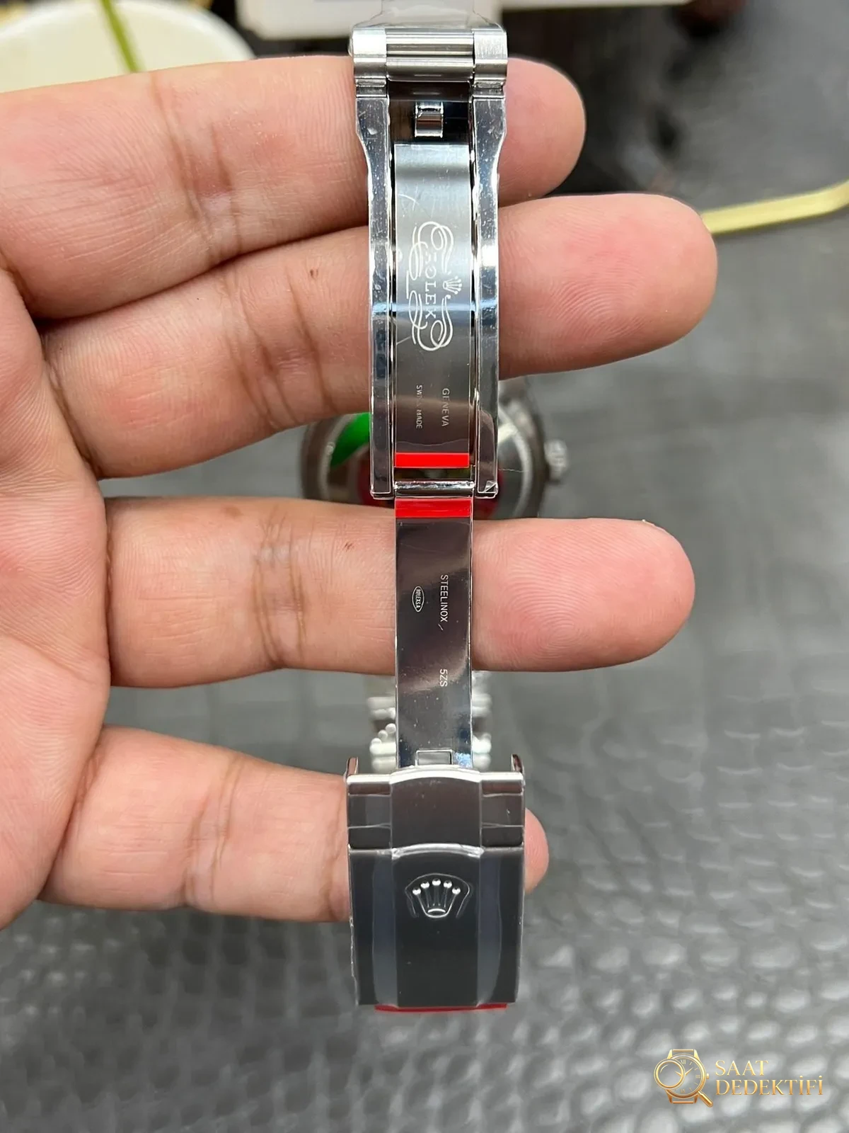 C Rolex Oyster Perpetual serisi / 36 mm mavi kadran / Shanghai 3230 tam otomatik boşluksuz mekanik mekanizmalı - Klips Kilidi ve Lazer Damgalar