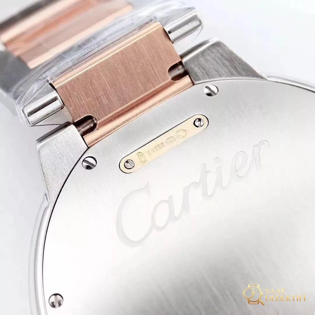 Cartier 2019 yeni iki renk altın V6 Factory Ballon Bleu 28 mm/33 mm/42 mm inceleme ve kısa değerlendirme - Bilezik, Toka ve Klips Mekanizması
