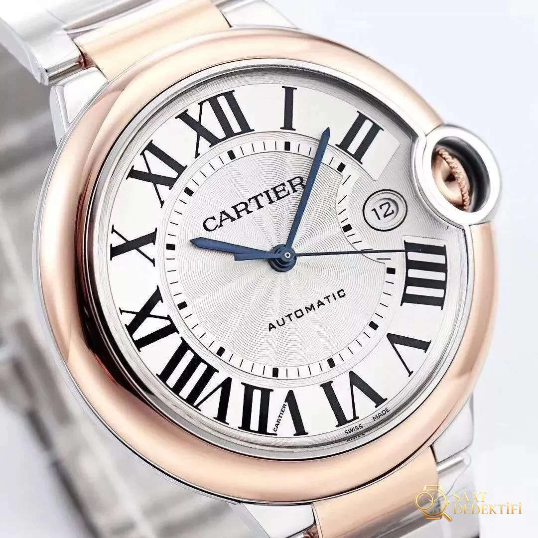 Cartier 2019 yeni iki renk altın V6 Factory Ballon Bleu 28 mm/33 mm/42 mm inceleme ve kısa değerlendirme - Klips Kilidi ve Lazer Damgalar