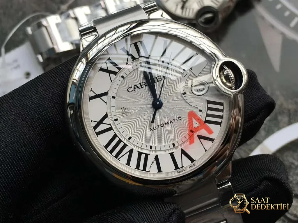 Cartier Ballon Bleu какой фабрики лучше? V6 Factory, V9 Factory, AF Factory, CR Factory краткий обзор реплик часов — задняя крышка и детали механизма