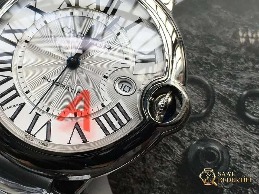 Cartier Ballon Bleu hangi fabrikada daha iyi? V6 Factory mı yoksa AF mi? - Makro Kadran ve İndeks İşçiliği