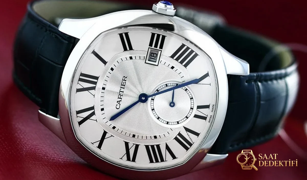 Cartier Replika Saat İncelemesi - Ön Görünüm ve Kasa Tasarımı