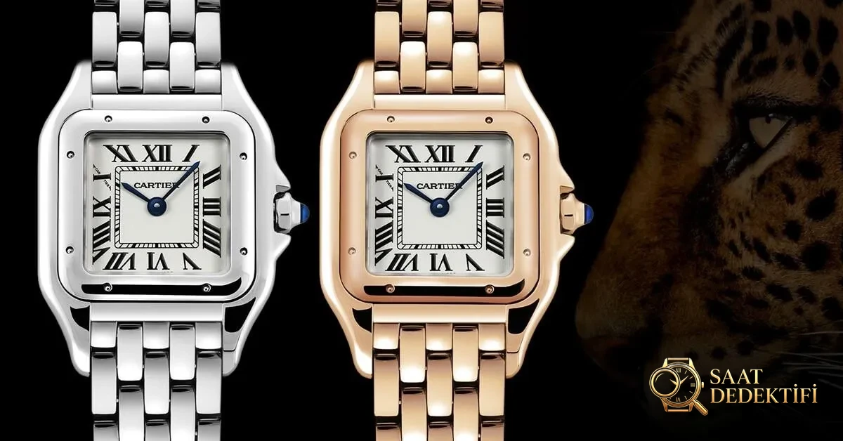 Cartier Panthere Replika Saat İncelemesi - Ön Görünüm ve Kasa Tasarımı