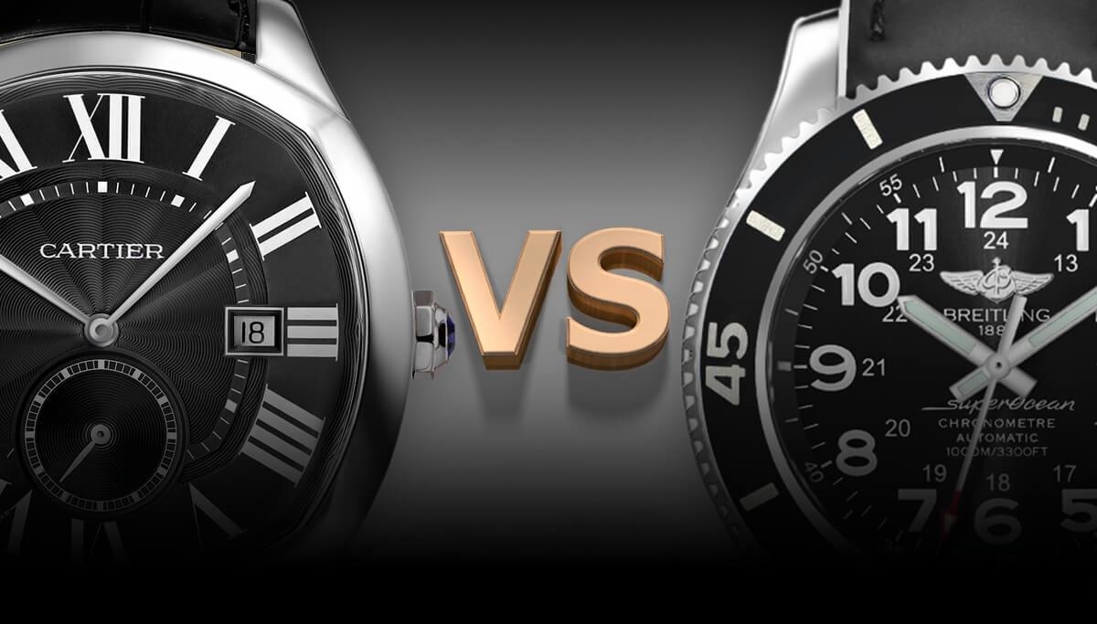 Breitling mi Cartier mi? Hangisi değerini en iyi korur?